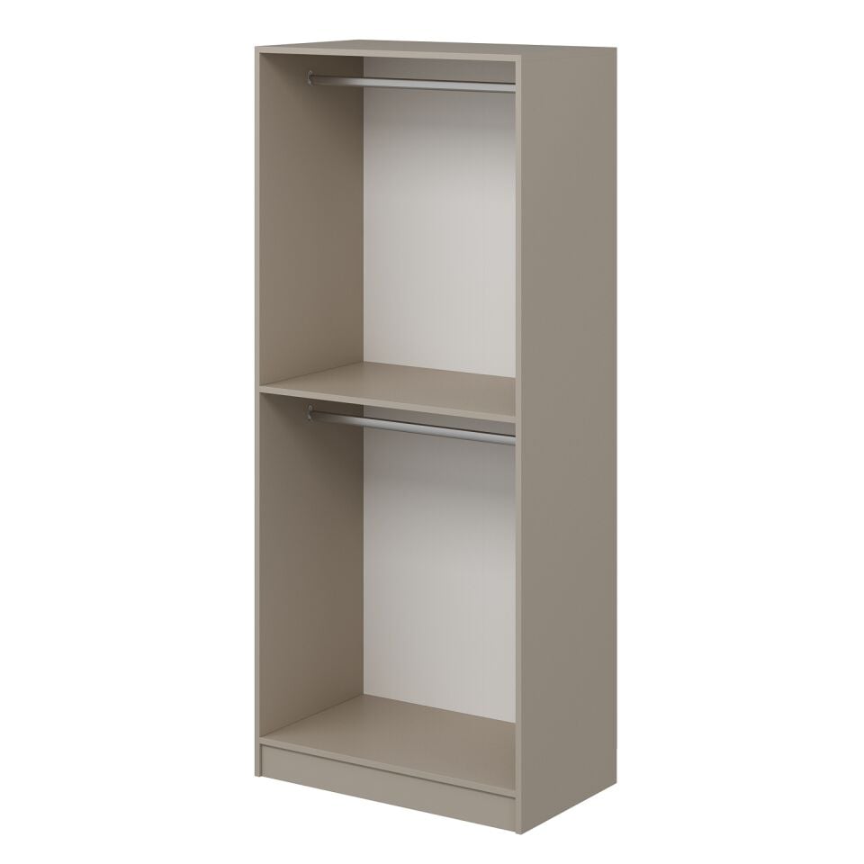 Kale 2 Mebran Panjur Kapaklı Dolap Kumtaşı