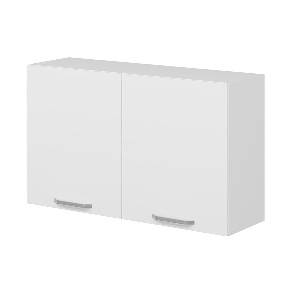 Alvinka Mutfak Modül Üst 2Dk1R 100-H72Cm Dolap Beyaz