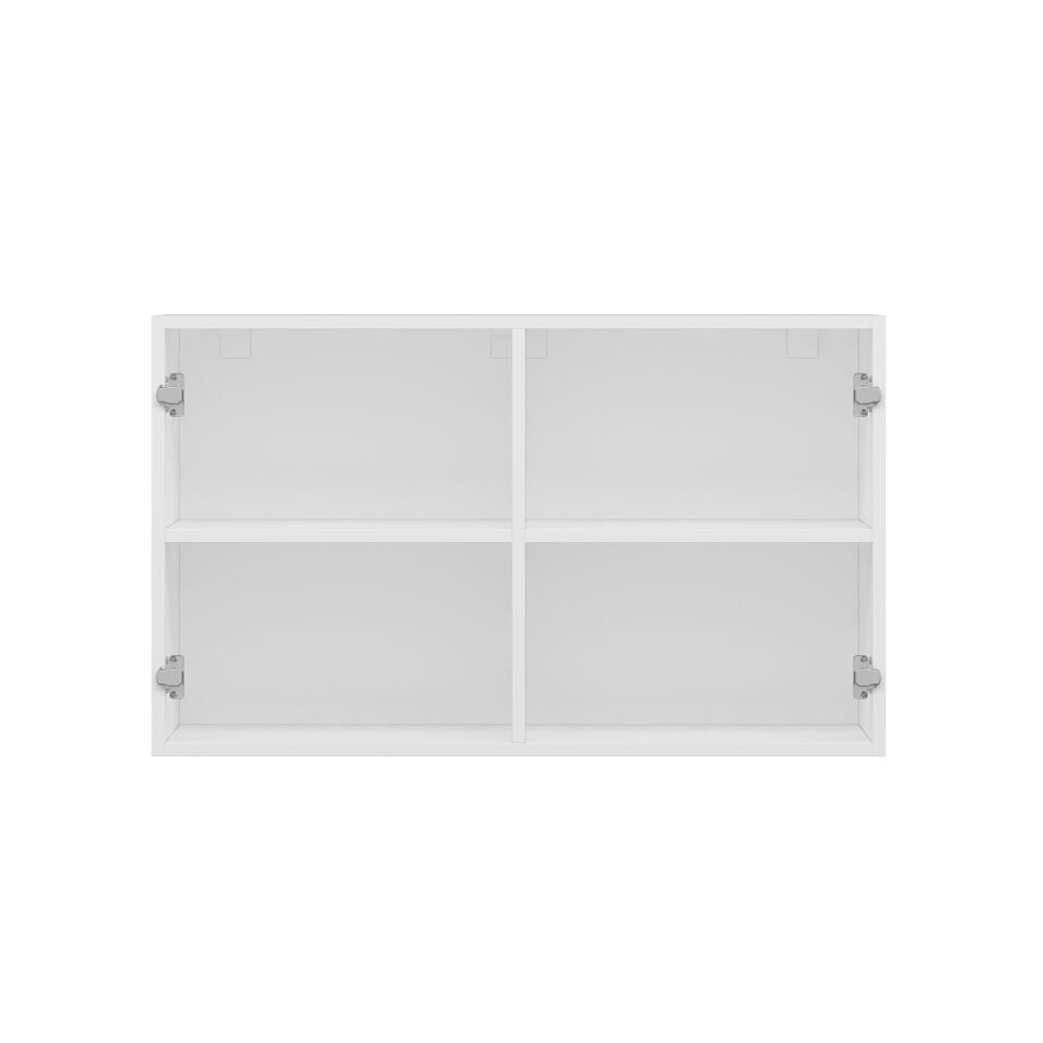 Alvinka Mutfak Modül J Kulp Üst 2Dk1R 100-H60Cm Dolap Beyaz