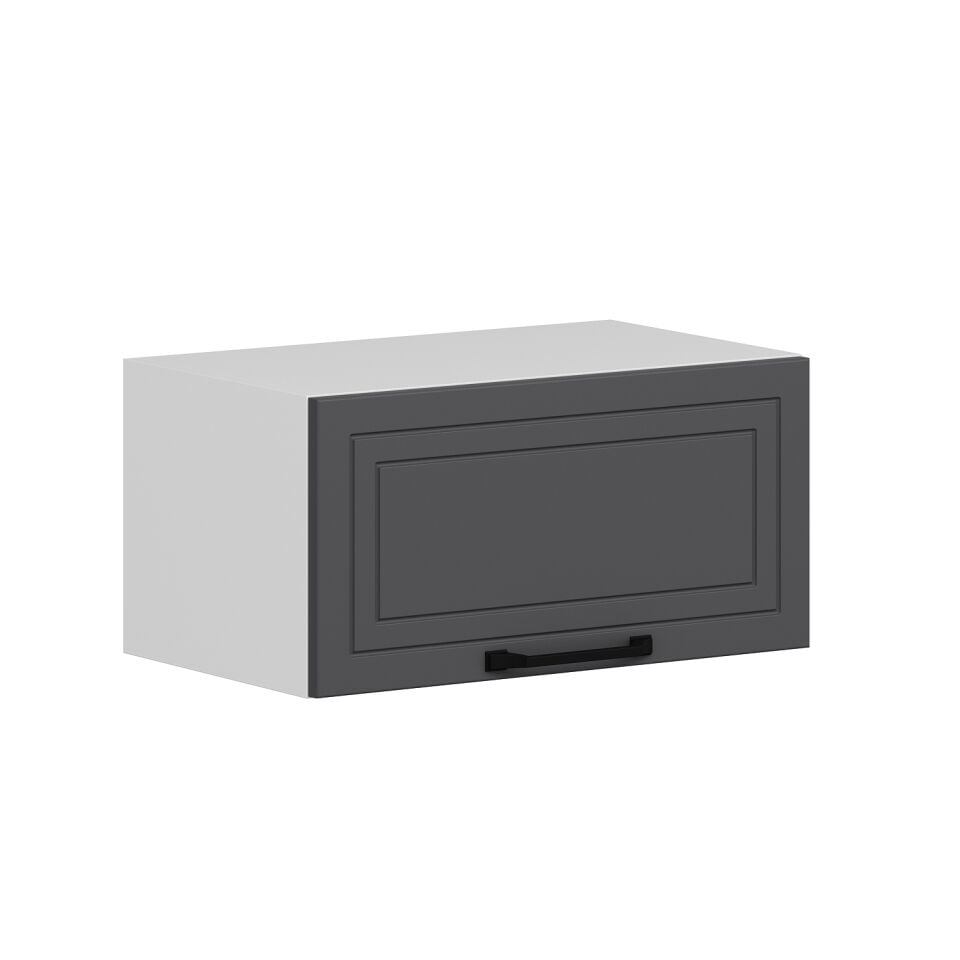 Alvinka Mutfak Modül Mbr_A Üst 1Yk 60-H30Cm Dav Dolap Beyaz Antrasit