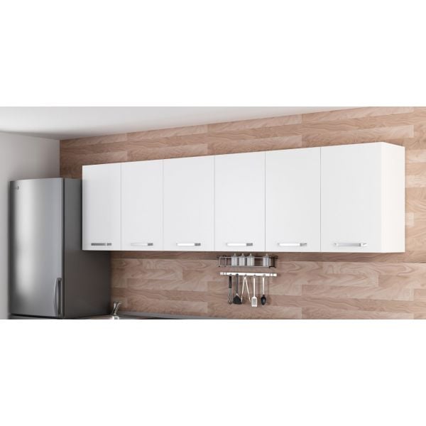 Minar 275 Cm Mutfak Dolabı Beyaz 275-B1-Üst Modül