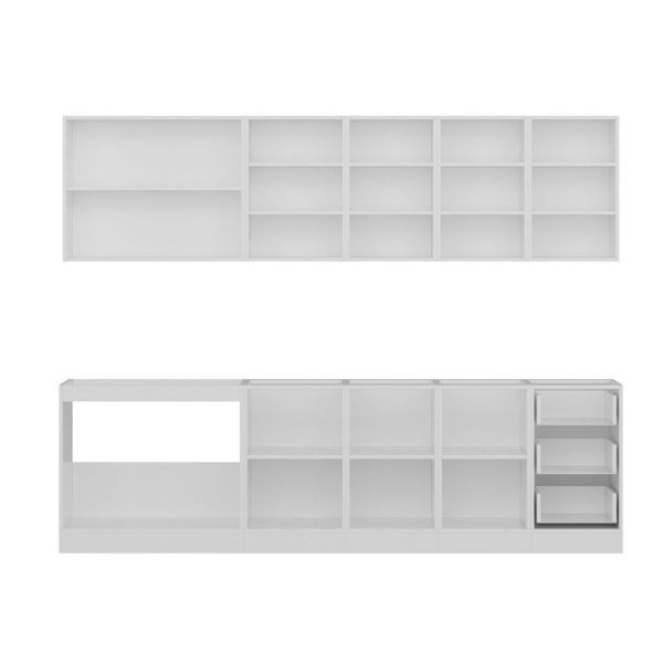 Minar 275 Cm Mutfak Dolabı Beyaz 275-B1