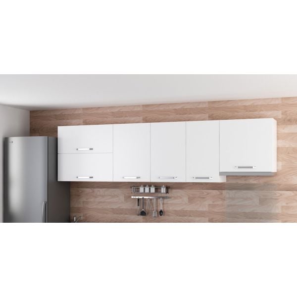 Minar 275 Cm Mutfak Dolabı Beyaz 275-B4-Üst Modül