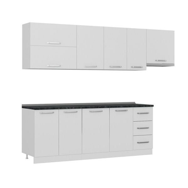 Minar 275 Cm Mutfak Dolabı Beyaz 275-B4