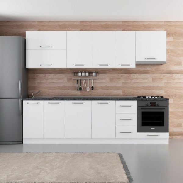 Minar 275 Cm Mutfak Dolabı Beyaz 275-B5