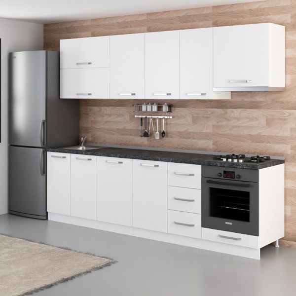 Minar 275 Cm Mutfak Dolabı Beyaz 275-B5