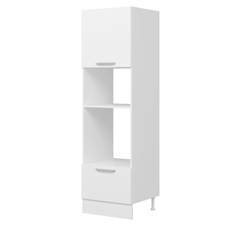 Alvinka Mutfak Modül 60-H210Cm Boy Ankastre Dolabı Beyaz