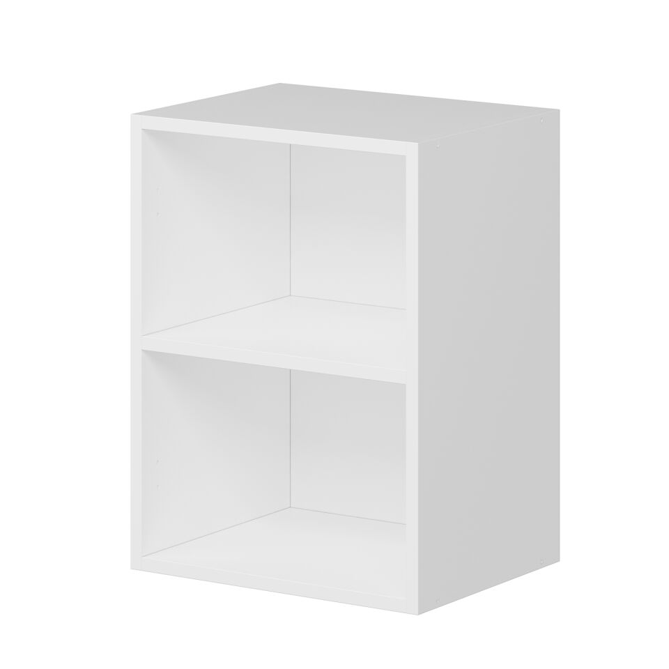 Alvinka Mutfak Modül Mbr_A Üst 1Dk1R 45-H60Cm Dolap Cam Beyaz Antrasit