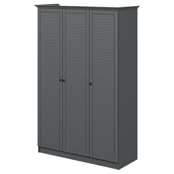 Kale 3 Kapaklı 2Ç Taçlı Dolap Antrasit Mebran Panjur Antrasit