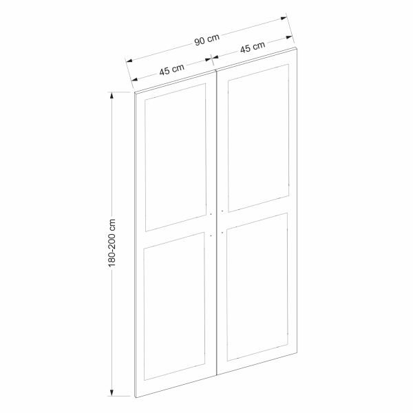 Kale 2 Aynalı Kapak