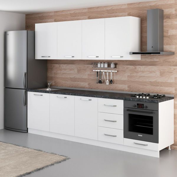 Minar 280 Cm Mutfak Dolabı Beyaz 280-B3