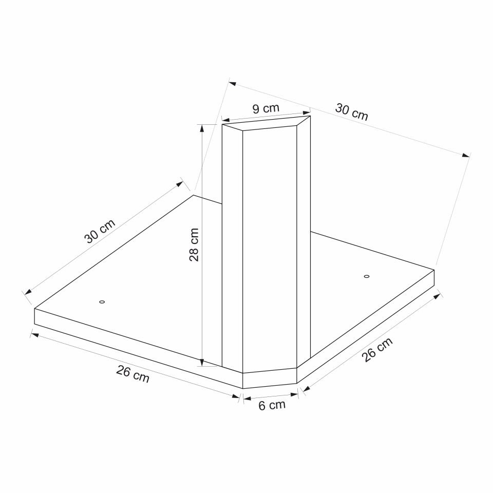 Alvinka Mutfak Yüklük Köşe Kapama Mdf