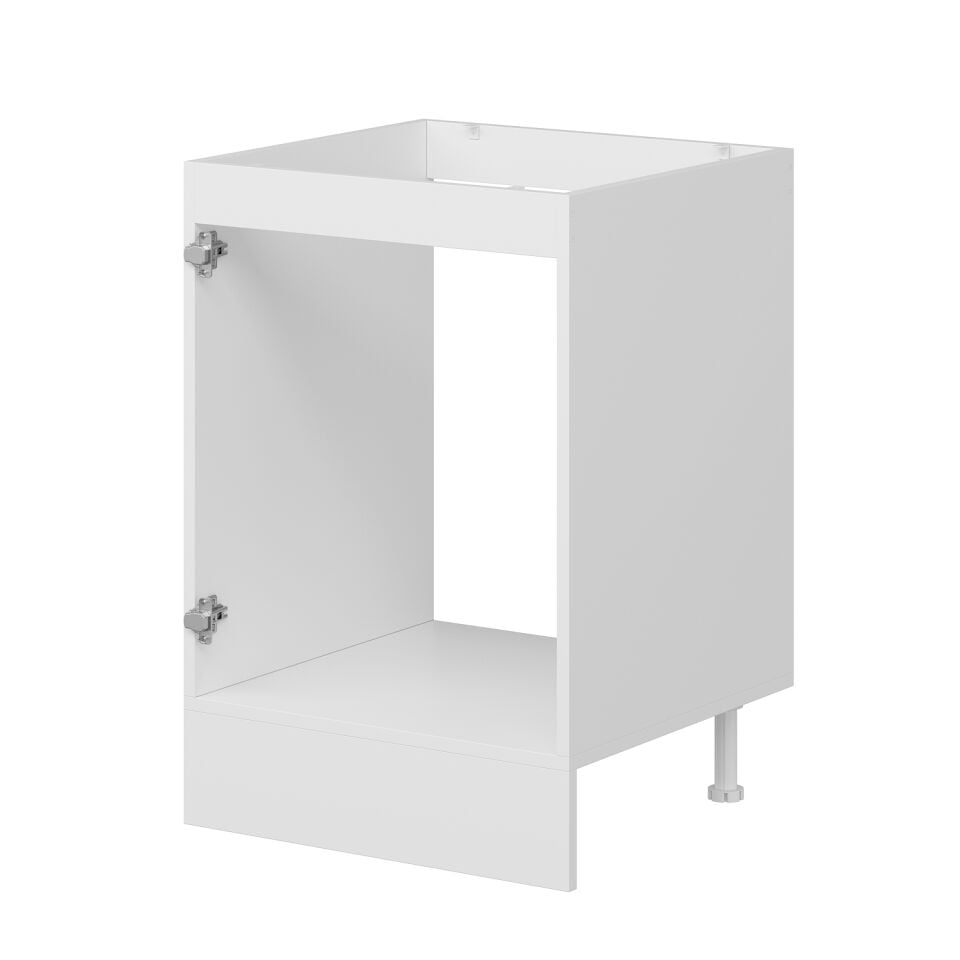 Alvinka Mutfak Modül Mbr_A Alt 1K 60Cm Evye Dolap Beyaz Kumtaşı