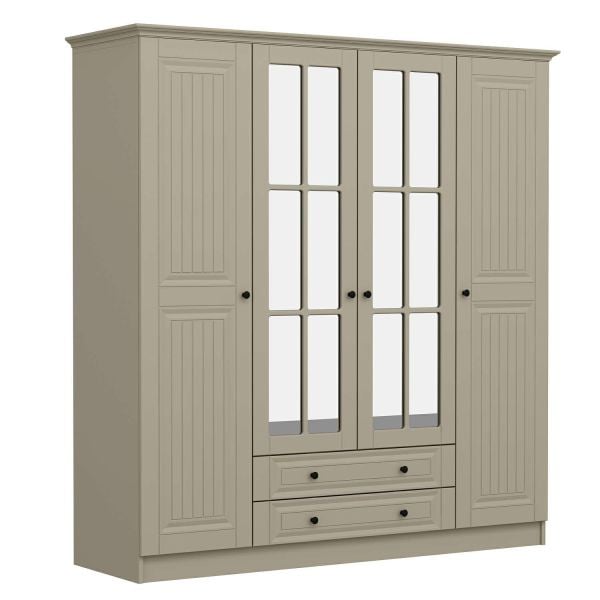 Kale 4 Kapaklı 2Ç Taçlı Dolap Kumtaşı Mebran İlkbahar Kumtaşı