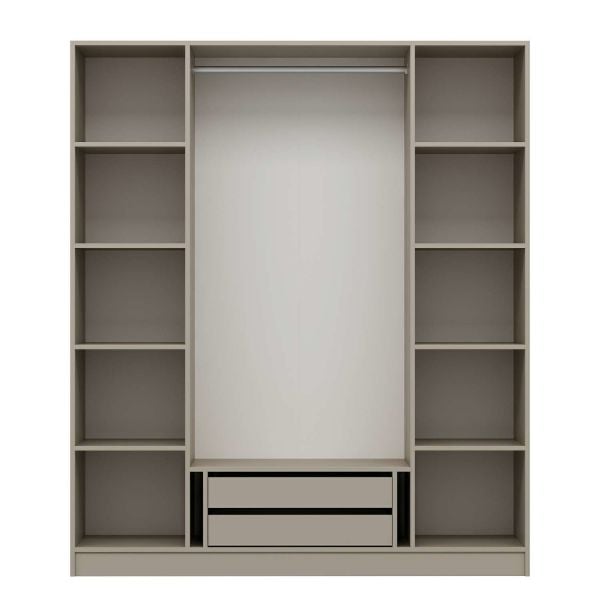 Kale 4 Kapaklı 2Ç Taçlı Dolap Kumtaşı Mebran Panjur Kumtaşı