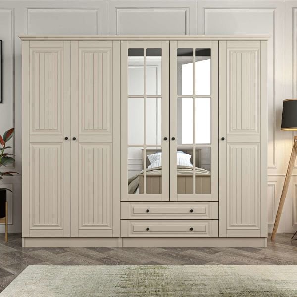 Kale 5 Kapaklı 2Ç Taçlı Dolap Kumtaşı Mebran İlkbahar Kumtaşı