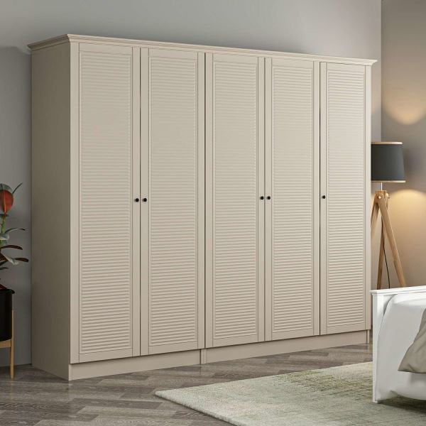 Kale 5 Kapaklı 2Ç Taçlı Dolap Kumtaşı Mebran Panjur Kumtaşı