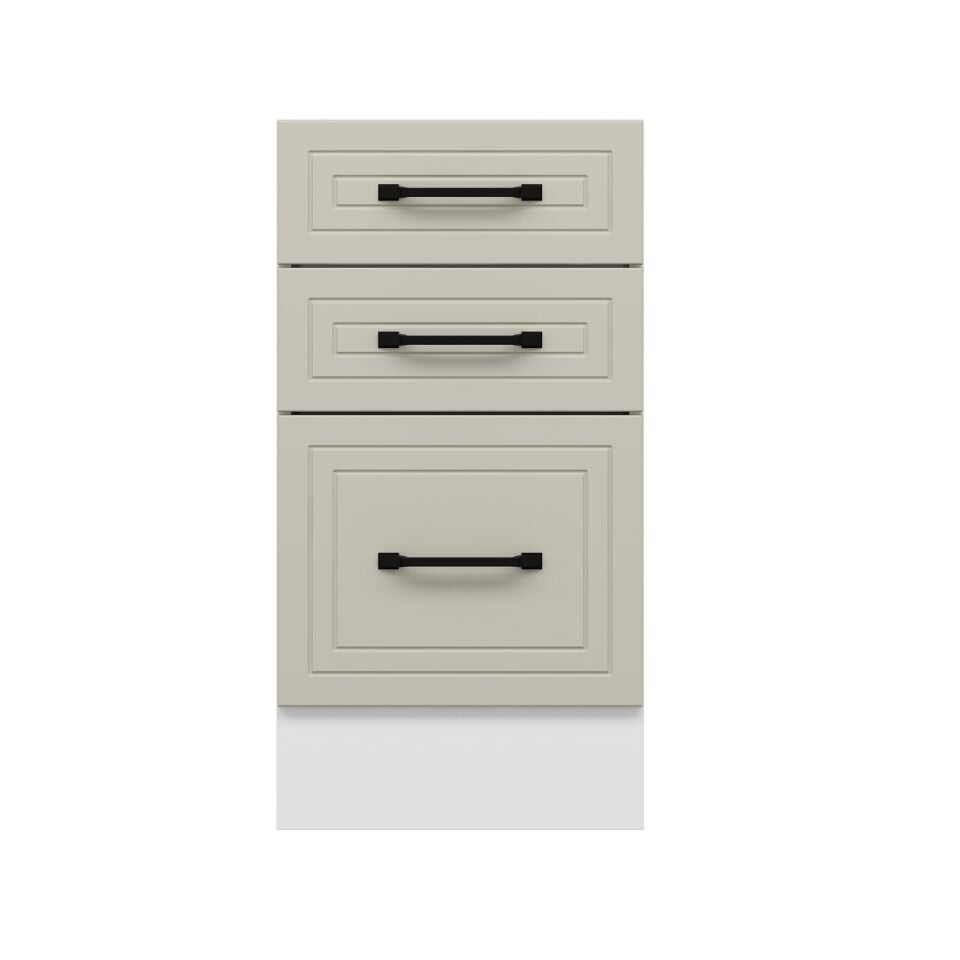 Alvinka Mutfak Modül Mbr_A Alt 3Ç1B2K Nray 45Cm Dolap Beyaz Kumtaşı