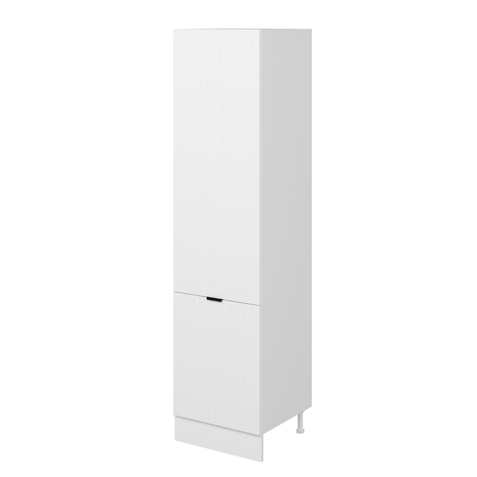 Alvinka Mutfak Modül Mbr_B 60-H240Cm Boy Dolabı Beyaz Beyaz Mdf