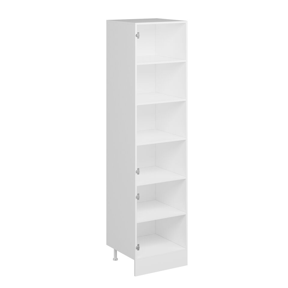 Alvinka Mutfak Modül Mbr_B 60-H240Cm Boy Dolabı Beyaz Beyaz Mdf