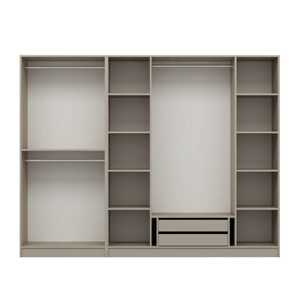 Kale 6 Kapaklı 2Ç Taçlı Dolap Kumtaşı Mebran İlkbahar Kumtaşı