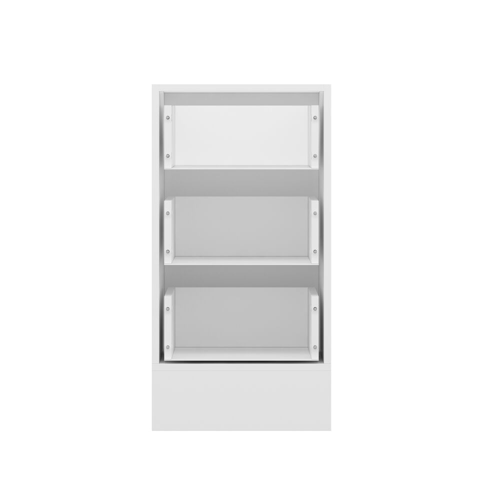 Alvinka Mutfak Modül Mbr_A Alt 3Ç 45Cm Dolap Beyaz Kumtaşı