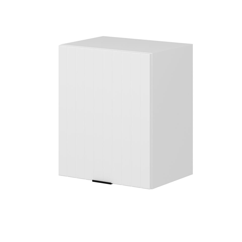 Alvinka Mutfak Modül Mbr_B Üst 1Dk1R 50-H60Cm Dolap Beyaz Beyaz Mdf