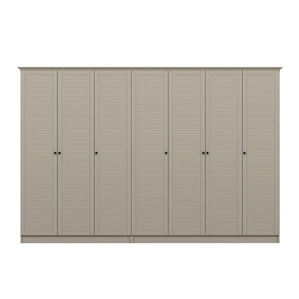 Kale 7 Kapaklı 4Ç Taçlı Dolap Kumtaşı Mebran Panjur Kumtaşı