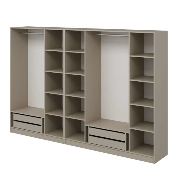 Kale 7 Kapaklı 4Ç Taçlı Dolap Kumtaşı Mebran Panjur Kumtaşı