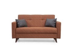 Polya İkili Koltuk Kiremit