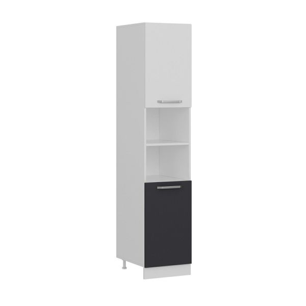 Minar 45 Cm Mutfak Boy Dolabı - Beyaz/Antrasit D45-A2