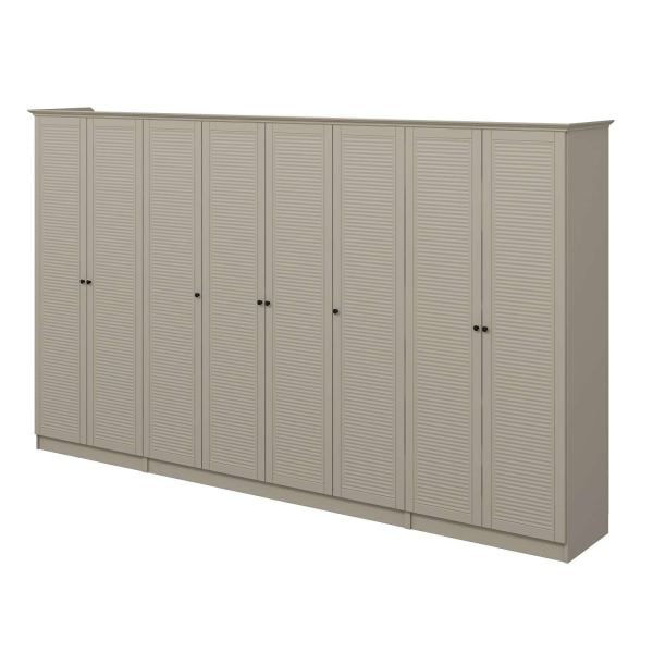 Kale 8 Kapaklı 2Ç Taçlı Dolap Kumtaşı Mebran Panjur Kumtaşı