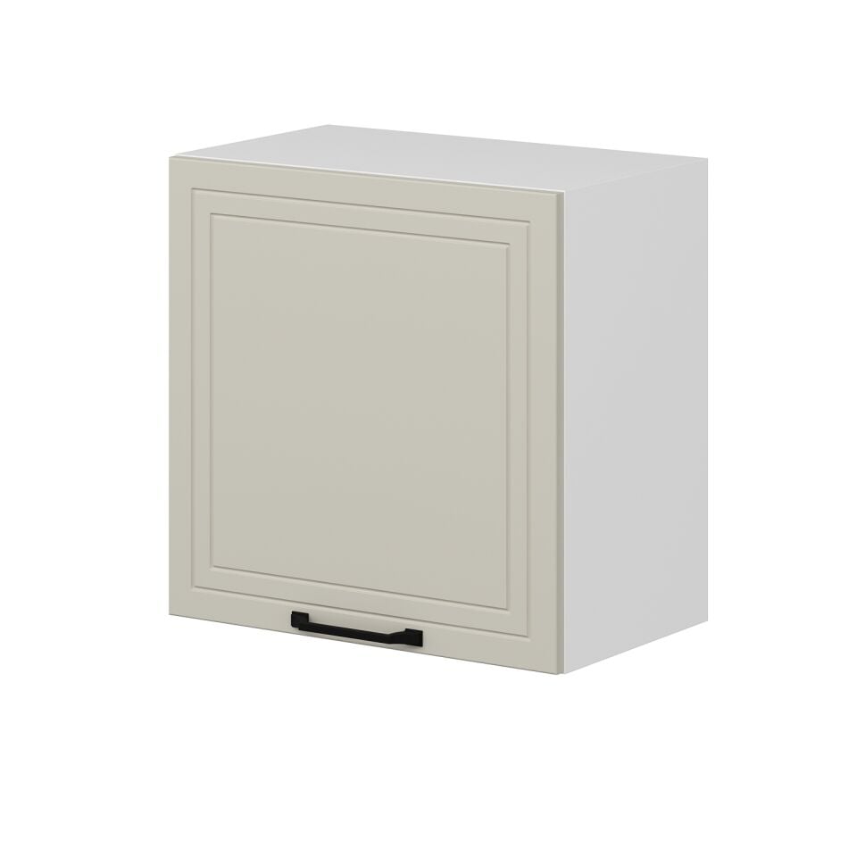 Alvinka Mutfak Modül Mbr_A Üst 1Dk1R 60-H60Cm Dolap Beyaz Kumtaşı