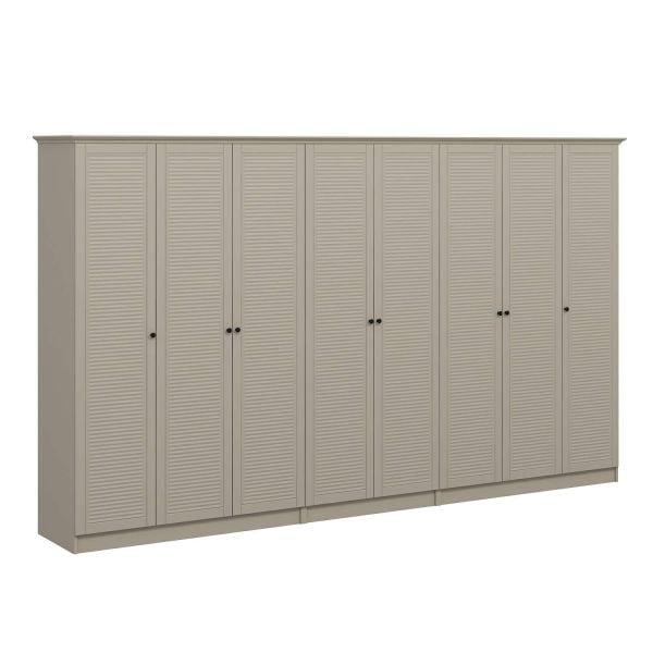 Kale 8 Kapaklı 4Ç Taçlı Dolap Kumtaşı Mebran Panjur Kumtaşı