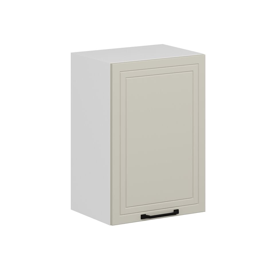 Alvinka Mutfak Modül Mbr_A Üst 1Dk2R 50-H72Cm Dolap Beyaz Kumtaşı