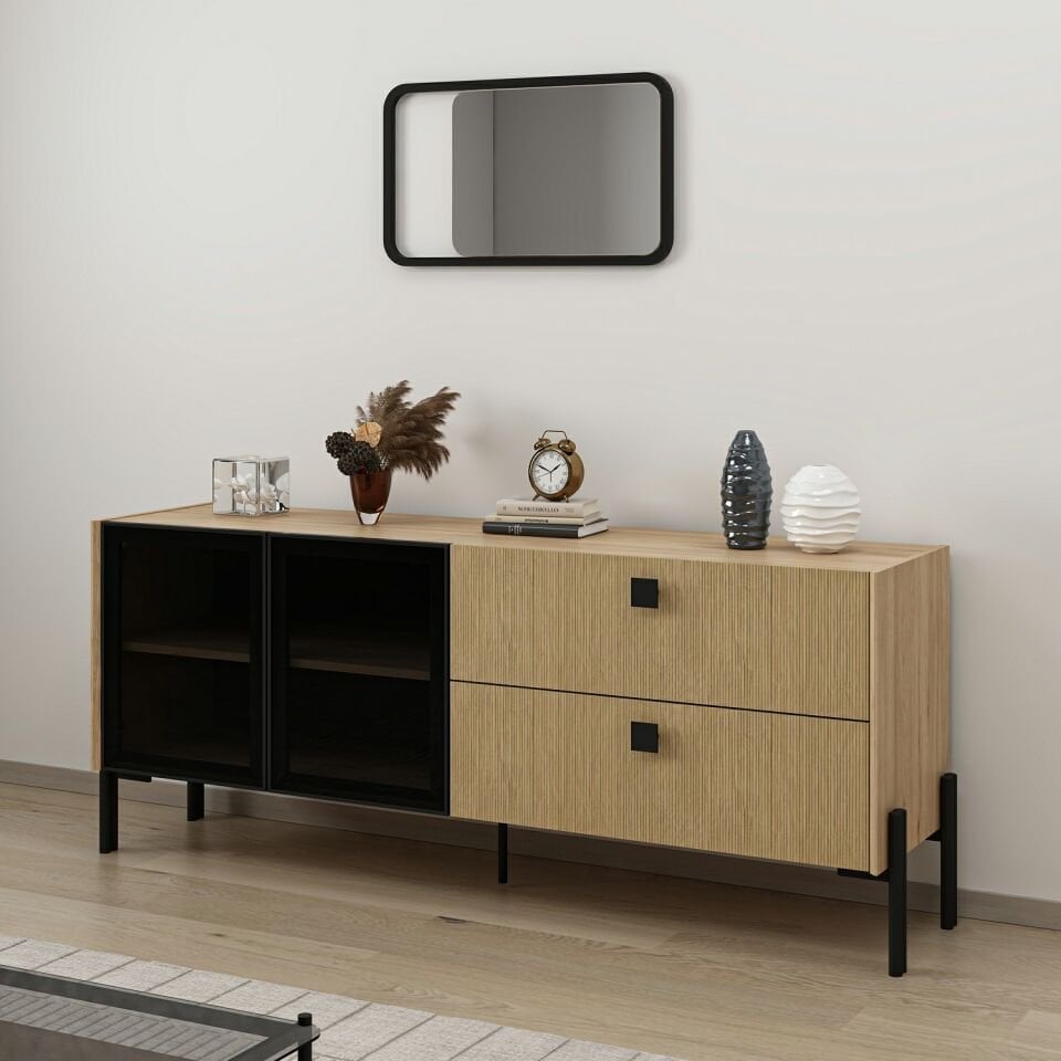 Maren Aynalı Konsol - Derin Sepet-G.Yunus