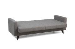 Polya Üçlü Koltuk Açık Gri