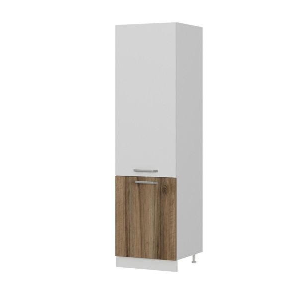 Minar 60 Cm Mutfak Boy Dolabı - Beyaz/Dore D60-D1