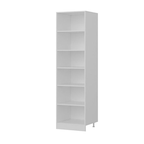 Minar 60 Cm Mutfak Boy Dolabı - Beyaz/Dore D60-D2