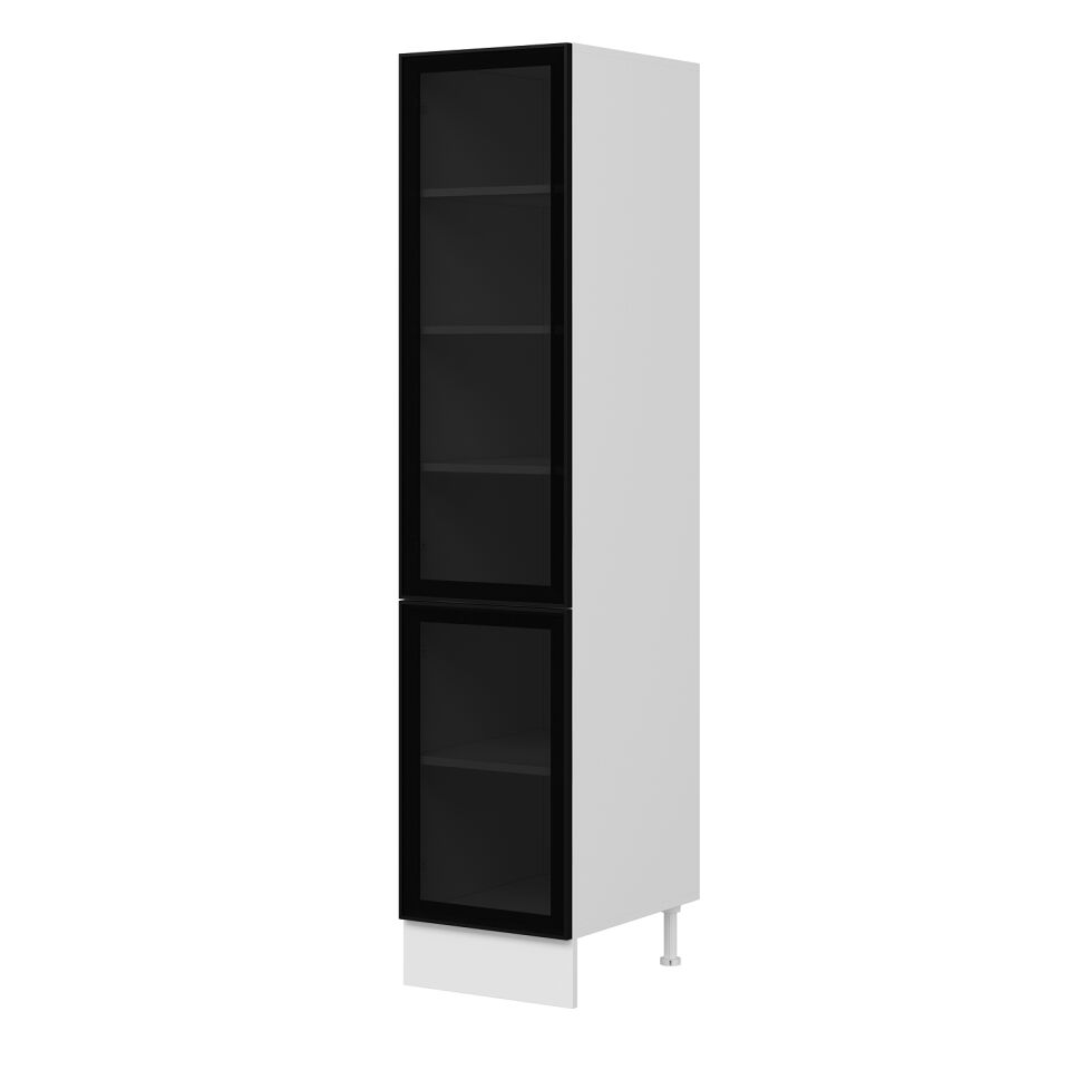 Alvinka Mutfak Modül 45-H210Cm Boy Dolabı Cam Mdf