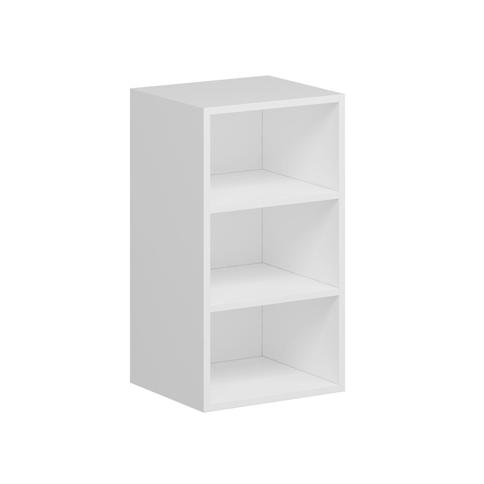 Alvinka Mutfak Modül Mbr_A Üst 1Dk2R 40-H72Cm Dolap Cam Beyaz Kumtaşı