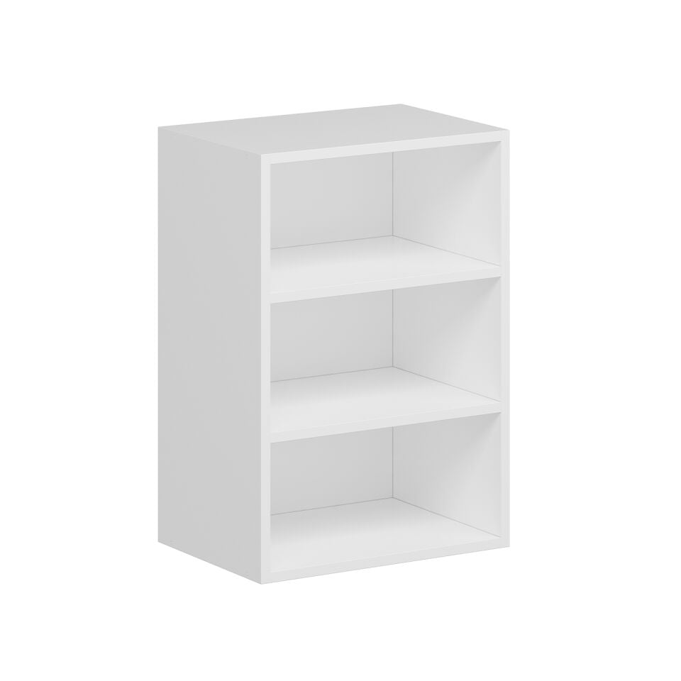 Alvinka Mutfak Modül Mbr_A Üst 1Dk2R 50-H72Cm Dolap Cam Beyaz Kumtaşı