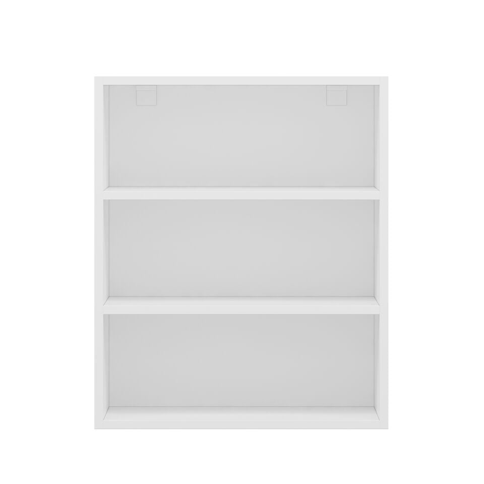 Alvinka Mutfak Modül Mbr_A Üst 1Dk2R 60-H72Cm Dolap Cam Beyaz Kumtaşı