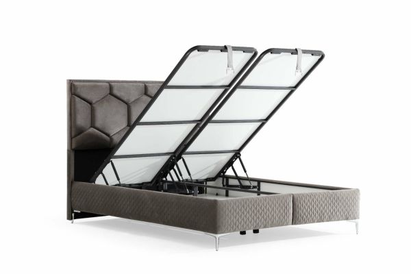 Carbon Baza Başlık Yatak Seti 180x200