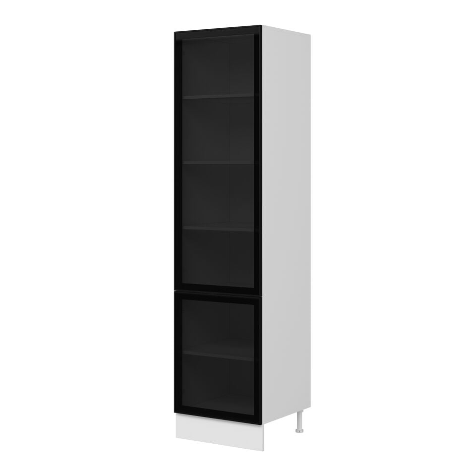 Alvinka Mutfak Modül 60-H240Cm Boy Dolabı Cam Mdf
