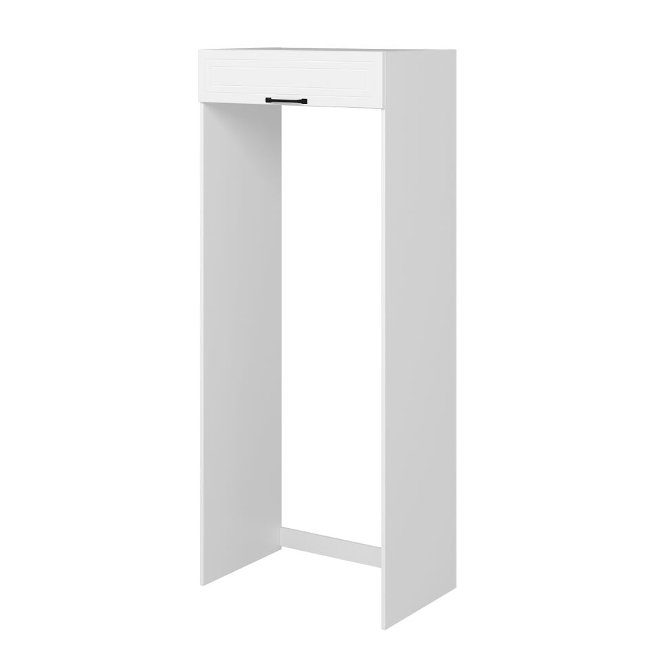 Alvinka Mutfak Modül Mbr_A 90-H222Cm Buz Dolabı Beyaz Beyaz