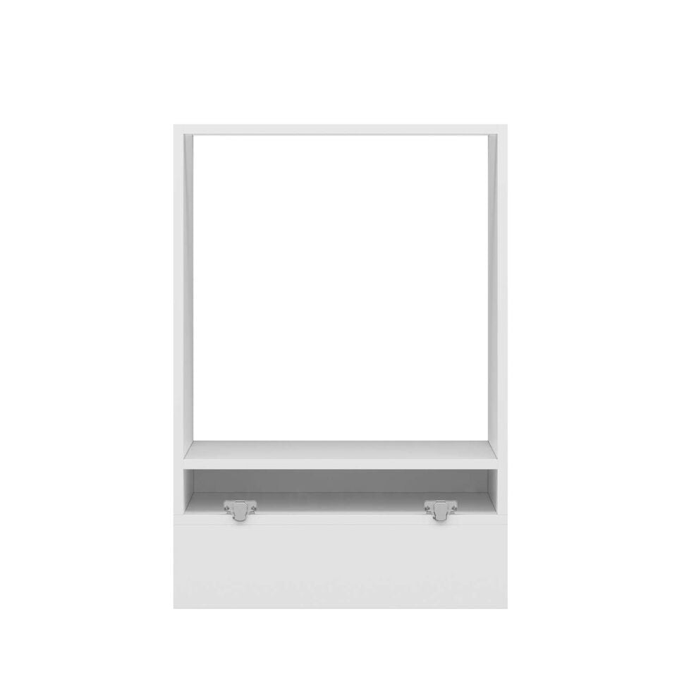 Alvinka Mutfak Modül Duz Alt 1K 60Cm Ank Dolap Beyaz Dore