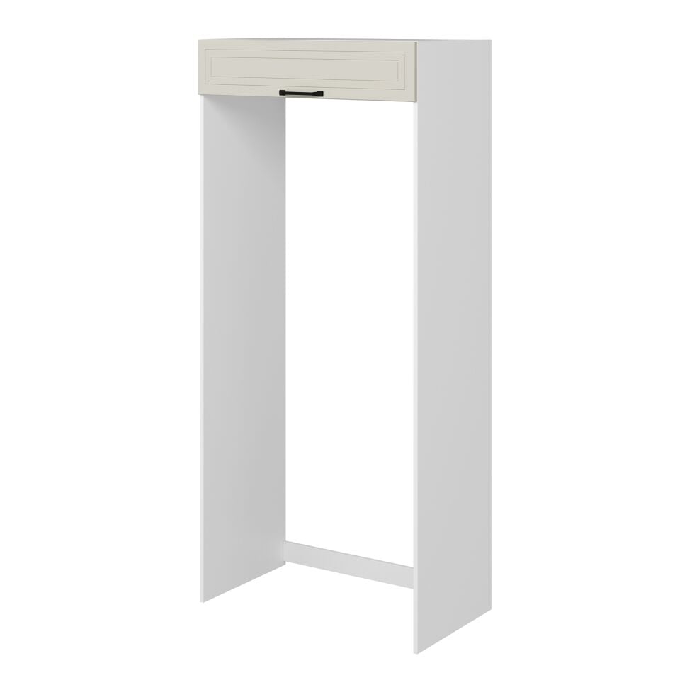 Alvinka Mutfak Modül Mbr_A 100-H222Cm Buz Dolabı Beyaz Kumtaşı