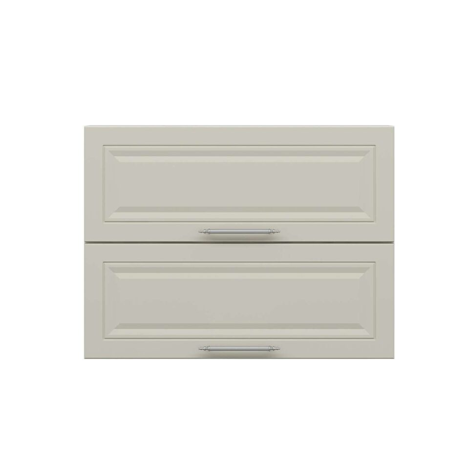 Alvinka Mutfak Modül Mbr_C Üst 2Yk1R 80-H60Cm Dolap Beyaz Kumtaşı Mdf