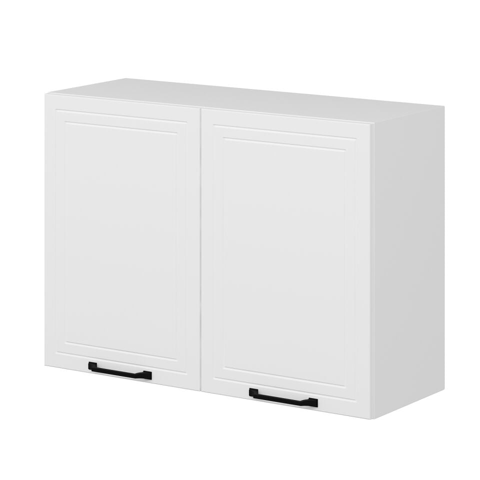 Alvinka Mutfak Modül Mbr_A Üst 2Dk1R 100-H72Cm Dolap Beyaz Beyaz